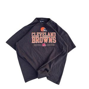 Nfl Men's Black and Brown T-shirt